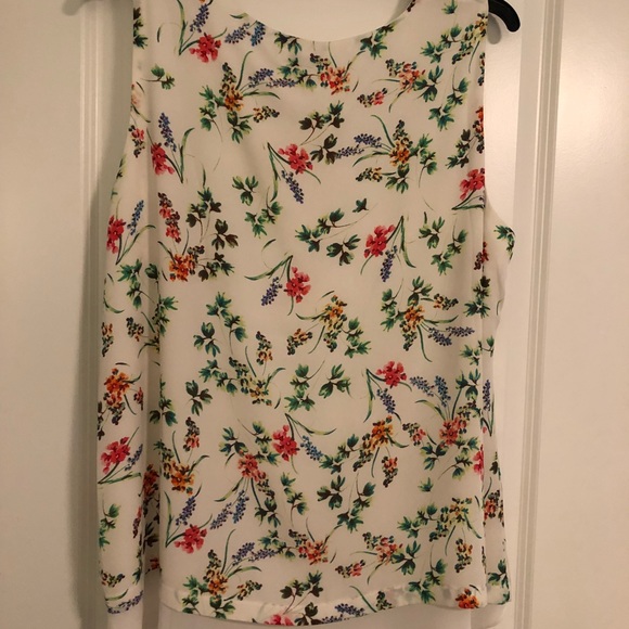 Blouse By Rose + Olive, Floral Print, 2X - Picture 2 of 4
